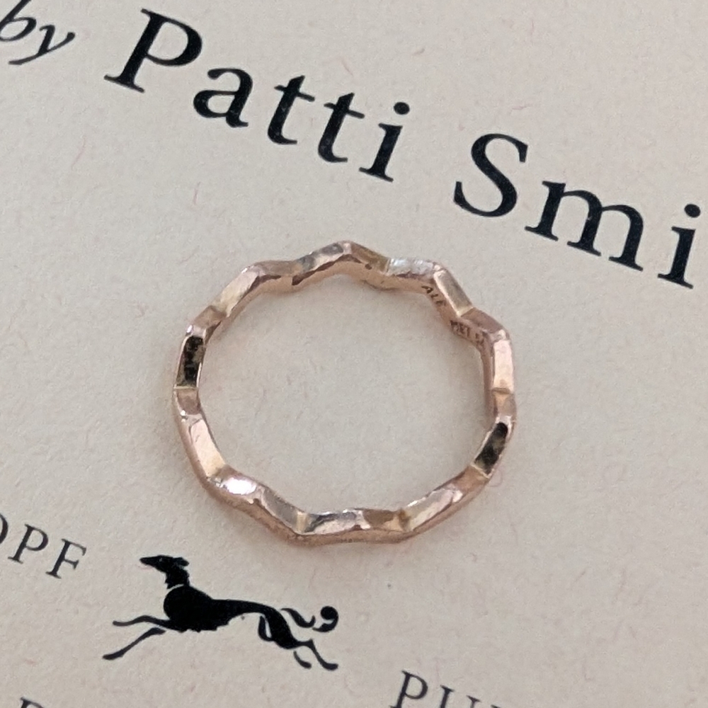 Pandora Zigzag Gold Ring